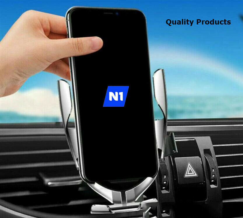 Wireless Car Charger Automatic Clamping Smart Sensor Car Air Vent Phone Wireless Charger Holder 10 W
