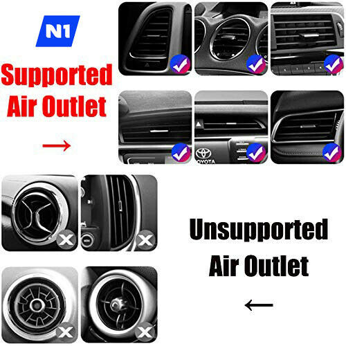Wireless Car Charger Automatic Clamping Smart Sensor Car Air Vent Phone Wireless Charger Holder 10 W