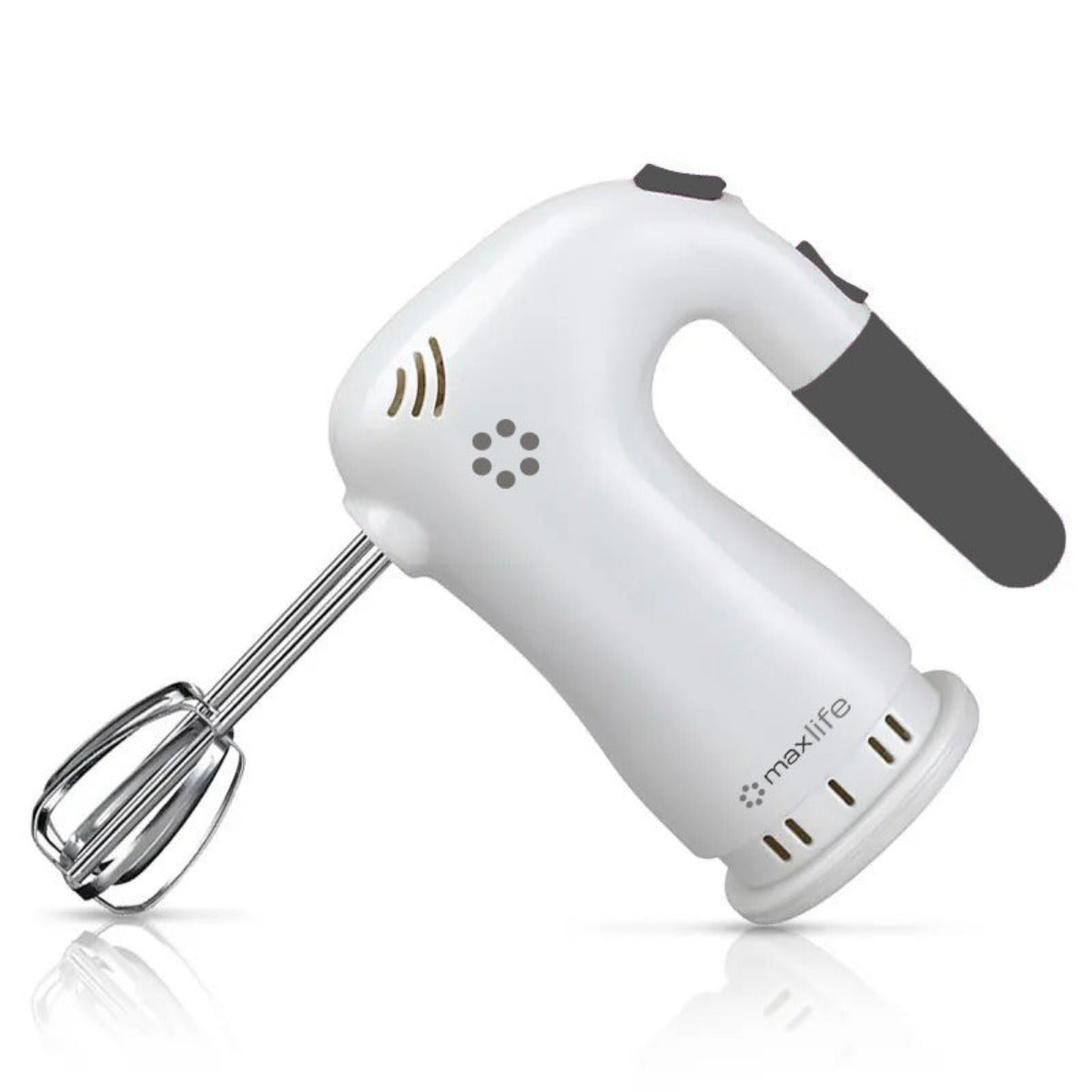 Max Life Hand Mixer ML-6623 with Convenient Beater Stand – 5-Speed Electric Mixer, Superior Power, Efficiency, and Style