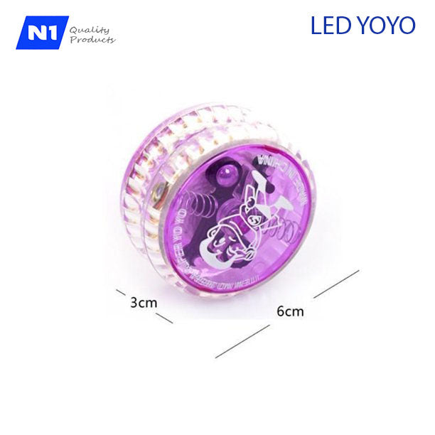 Lighted LED YoYo Glow Party Favor Classic Magic Toy Children Games