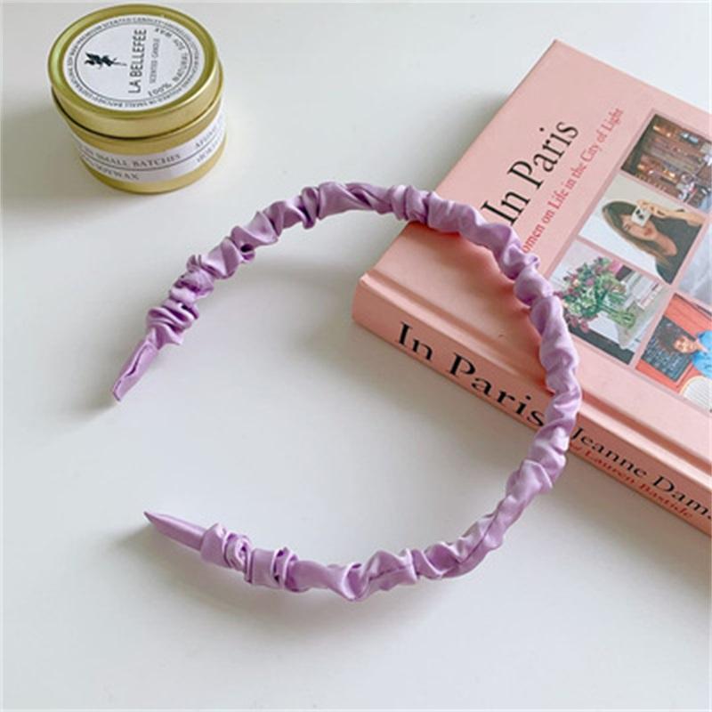 N1 Wrinkled Hairband Casual Design Women's Hair Hoop Headband, Hair Accessories