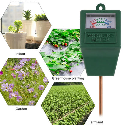 Soil Moisture Meter,ABS Sensor Hygrometer Soil Tester For Potted Plants, Garden, Lawn, Farm (No Battery Needed)