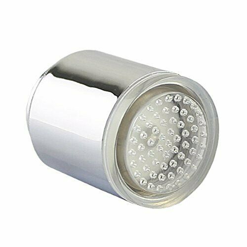 LED Water Stream Faucet Light Glow Shower Stream Tap Bathroom