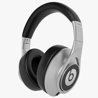 Beats by Dr. Dre Executive Over-Ear Headphones - Noise-Canceling - Silver