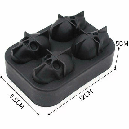 Ice Cube Maker 3D Mold Bar Party Silicone Trays Fun Shapes Molds, Silicone Mold for ice, chocolate cakes designs