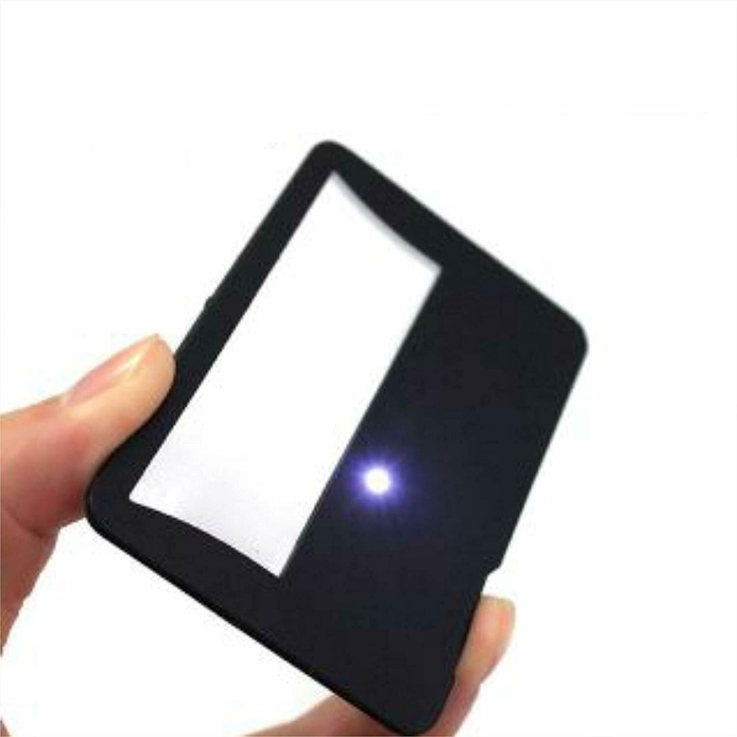 Credit Card Size Lighted 3X Magnifier