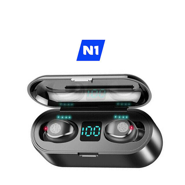 N1 Bluetooth 5.0 Headset Wireless Earphones Mini Earbuds Stereo Headphones IPX6