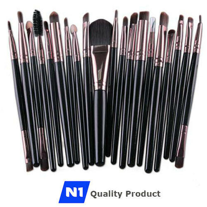 Makeup Brushes Kit 20 Pcs Set, Powder Foundation Eyeshadow Eyeliner Lip Brush