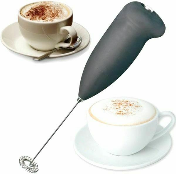 N1 Electric Milk Frother Drink Foamer Whisk Mixer Stirrer Coffee Eggbeater Latte - NEW