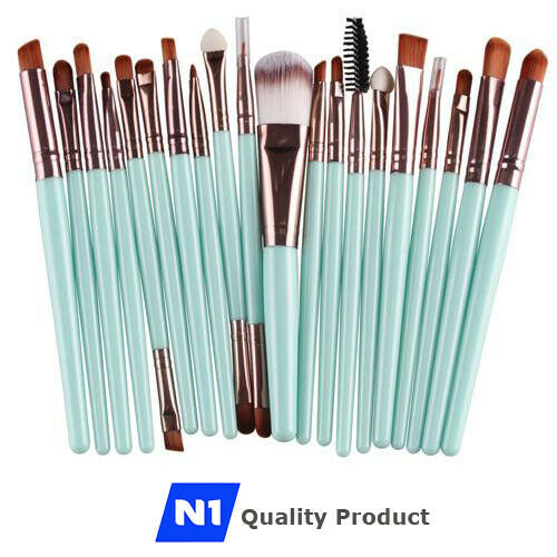 Makeup Brushes Kit 24 Pcs Premium Cosmetic Set for Powder Foundation, Eyeshadow, Eyeliner, Lip Brush, Blending Blush Concealer