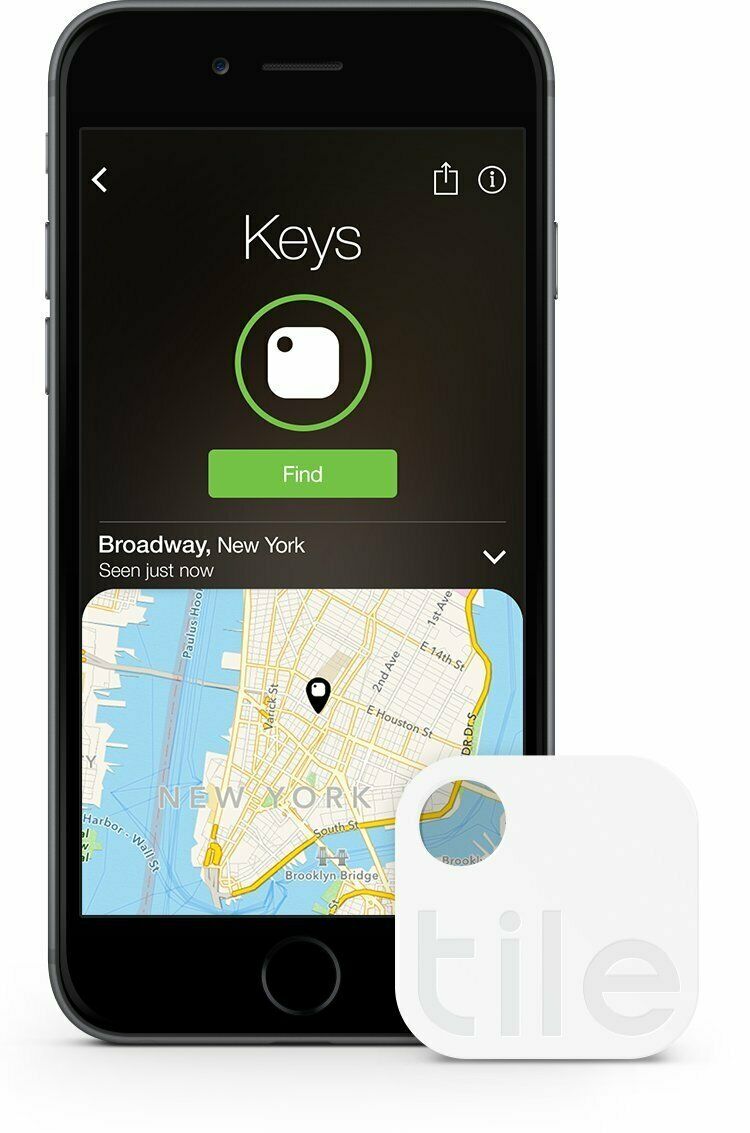 Tile (Gen 2) - GPS Bluetooth Phone Finder. Key Finder. Item Finder