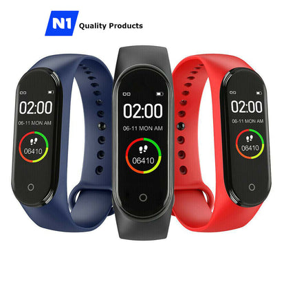 N1 Smart Watch Band Heart Rate Blood Pressure Monitor Tracker Fitness Wristband