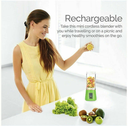 N1 Portable Blender, Juicer, Smoothie Blender. Rechargeable USB Cordless