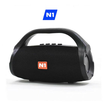 N1 - Portable Waterproof Bluetooth V4.2 Wireless Stereo Speaker, Outdoor USB/TF/AUX MP3 + FM Radio