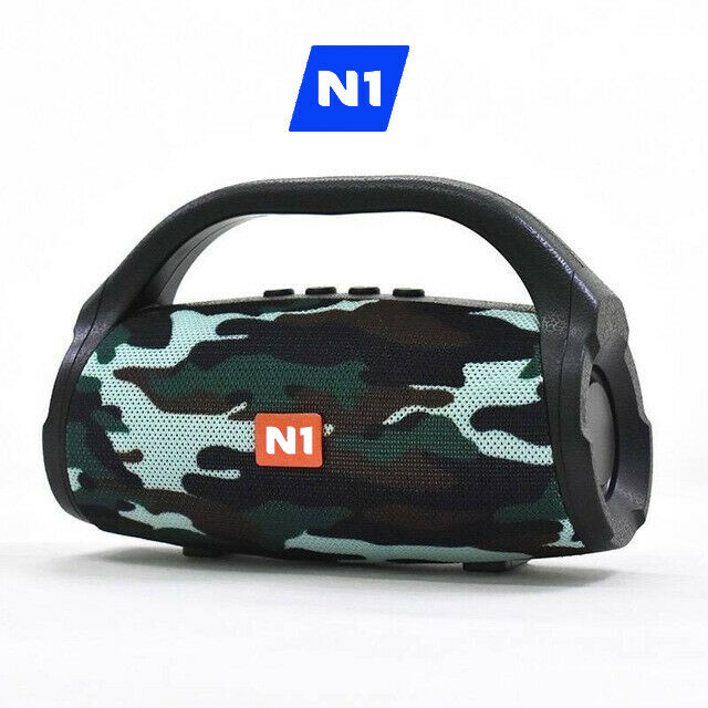 N1 - Portable Waterproof Bluetooth V4.2 Wireless Stereo Speaker, Outdoor USB/TF/AUX MP3 + FM Radio