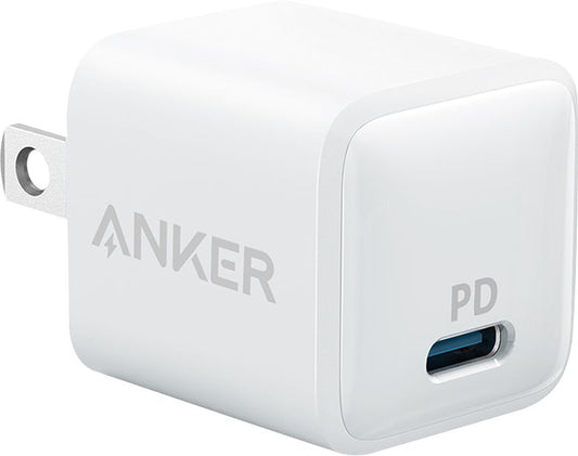 Anker Powerport PD Nano 20W USB-C Wall Charger - White