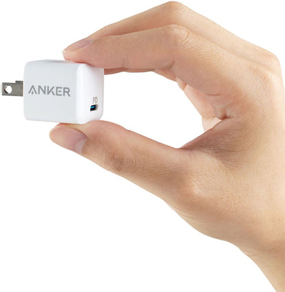 Anker Powerport PD Nano 20W USB-C Wall Charger - White