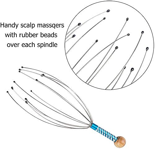 Head Massager Scalp Neck Release Relax Stress Massage Octopus