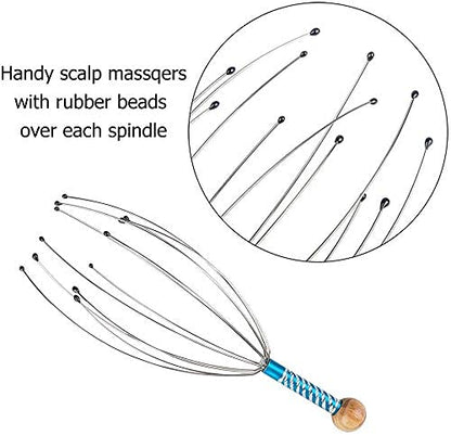 Head Massager Scalp Neck Release Relax Stress Massage Octopus