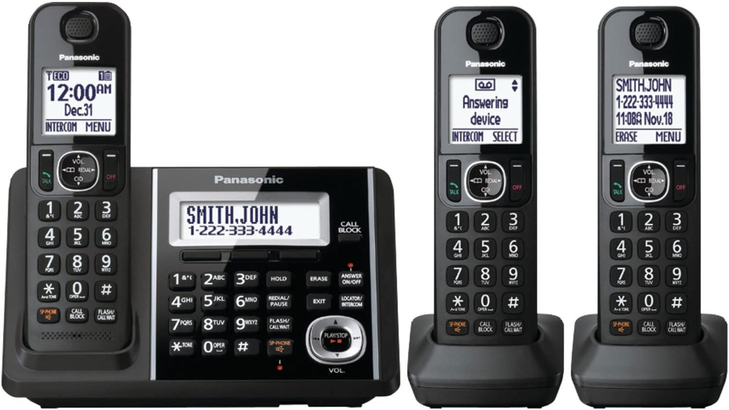 Panasonic KX-TGF340B DECT 1-Handset Landline Telephone