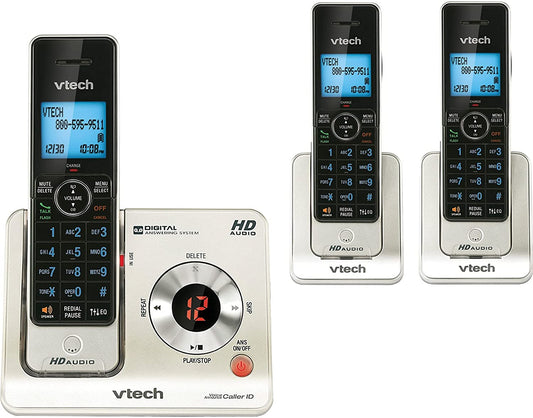 VTech LS6425-3 DECT 6.0 Cordless Phone with Answering System and Caller ID