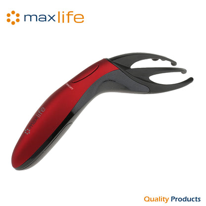 Max Life - Electric Head Massager, Neck Massage, Octopus Shape Vibration Scalp Massage Tool for Stress Release, Relaxation, Spa Therapy Healing