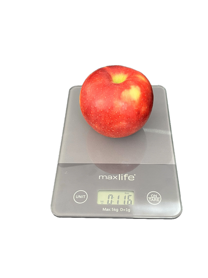 Max Life Digital Kitchen Scale ML-CF1 - High Accuracy Food Scale with Tare and Multi-Unit Measurement, Slim Design with Large LCD Display