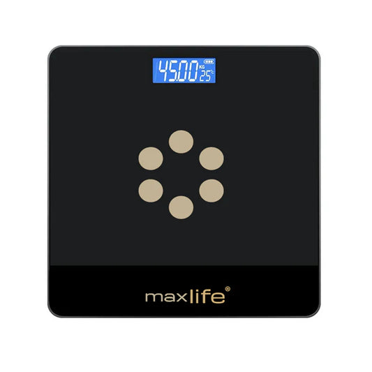 Max Life Digital Body Weight Scale - High Accuracy Bathroom Scale for Weight, Multiple Sizes and Colors