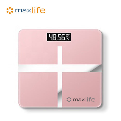 Digital Scale, Body Weight Bathroom Scale 396lb/180kg High Accuracy, Step-On Technology with Lithium Rechargeable Battery.