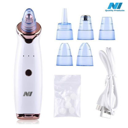 N1 Electric Blackhead Remover Pore Vacuum Suction Dermabrasion Face Cleaner