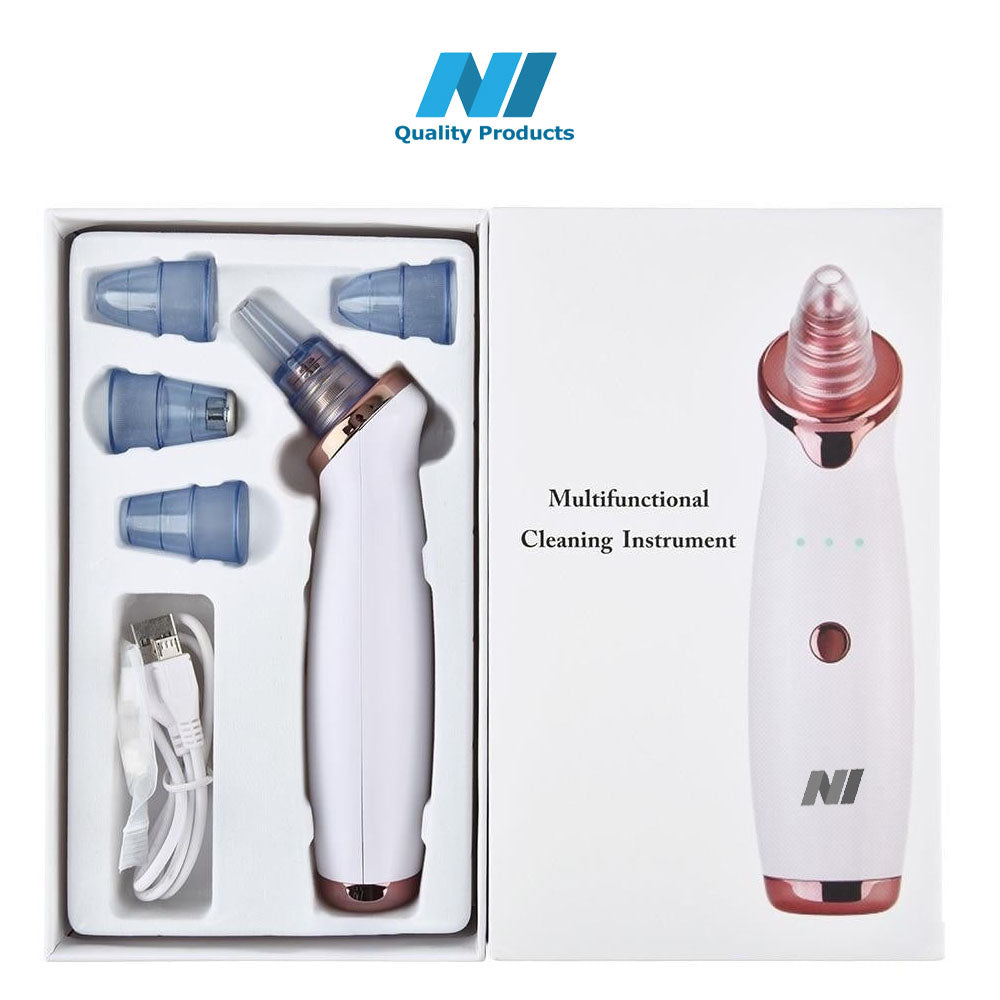 N1 Electric Blackhead Remover Pore Vacuum Suction Dermabrasion Face Cleaner