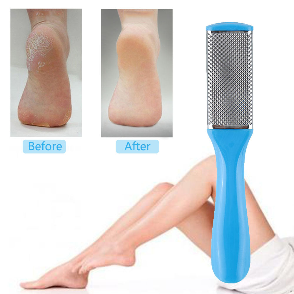 Professional Stainless Steel Foot Callus Remover File Rasp Scraper Cracked Rough Pedicure Foot Care Tool