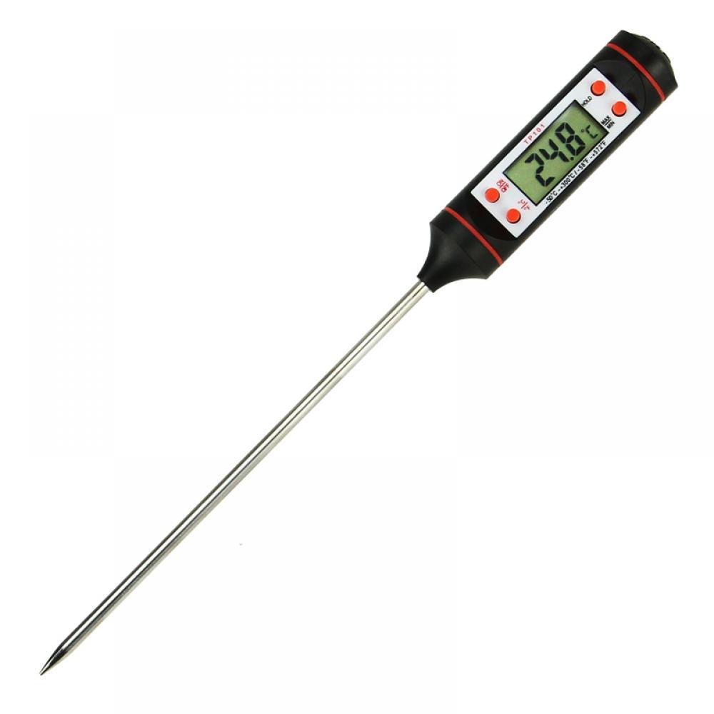 Digital Meat Thermometer, Instant Read Food Meat Thermometer for Kitchen, Cooking, BBQ, Grill Smoker, Liquid, Oven Thermometer