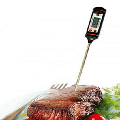 Digital Meat Thermometer, Instant Read Food Meat Thermometer for Kitchen, Cooking, BBQ, Grill Smoker, Liquid, Oven Thermometer