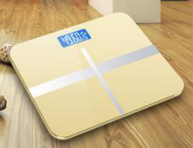 Digital Scale, Body Weight Bathroom Scale 396lb/180kg High Accuracy, Step-On Technology with Lithium Rechargeable Battery.