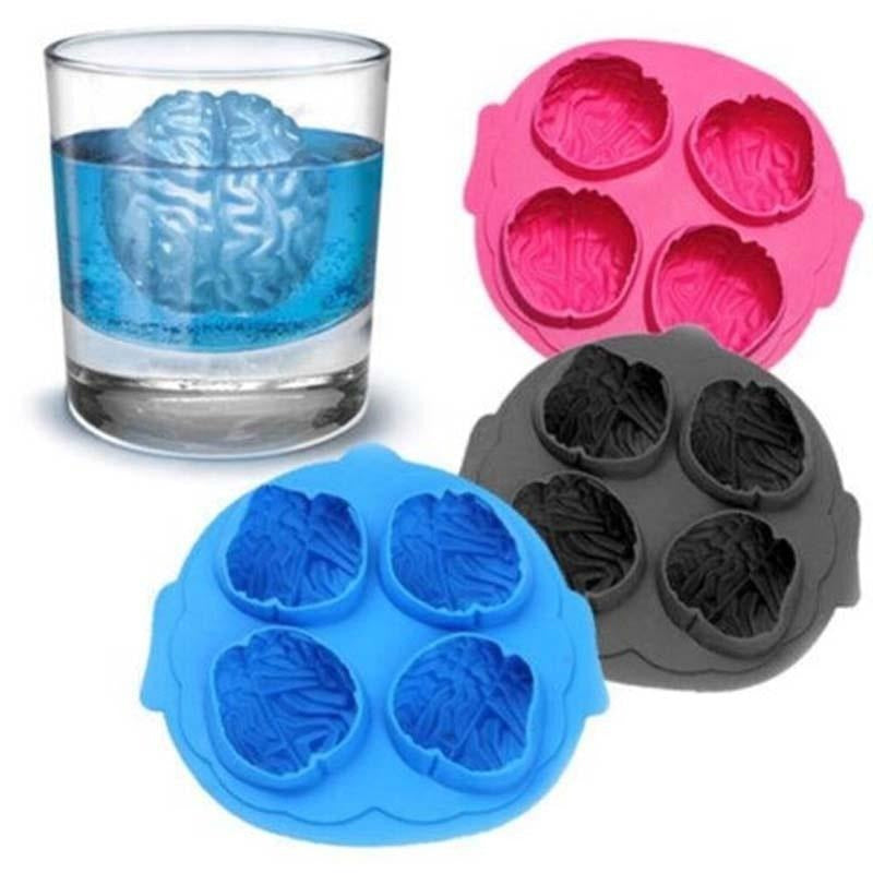 Ice Cube Maker 3D Mold Bar Party Silicone Trays Fun Shapes Molds, Silicone Mold for ice, chocolate cakes designs