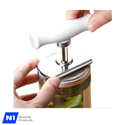 Jar Opener Stainless Steel,  Adjustable for All Jar Sizes, Lid Twist Off All in one Jar Opener Bottle Can Opener