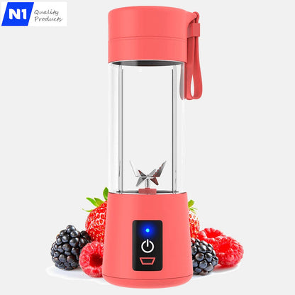 N1 Portable Blender, Juicer, Smoothie Blender. Rechargeable USB Cordless