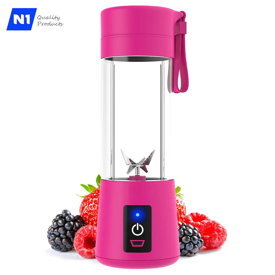 N1 Portable Blender, Juicer, Smoothie Blender. Rechargeable USB Cordless