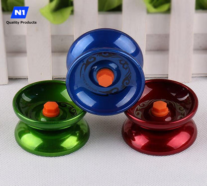 N1 Professional Aluminum Magic Yoyo K1 Spin ABS Yoyo 8 Ball KK Bearing with Spinning String for Kids