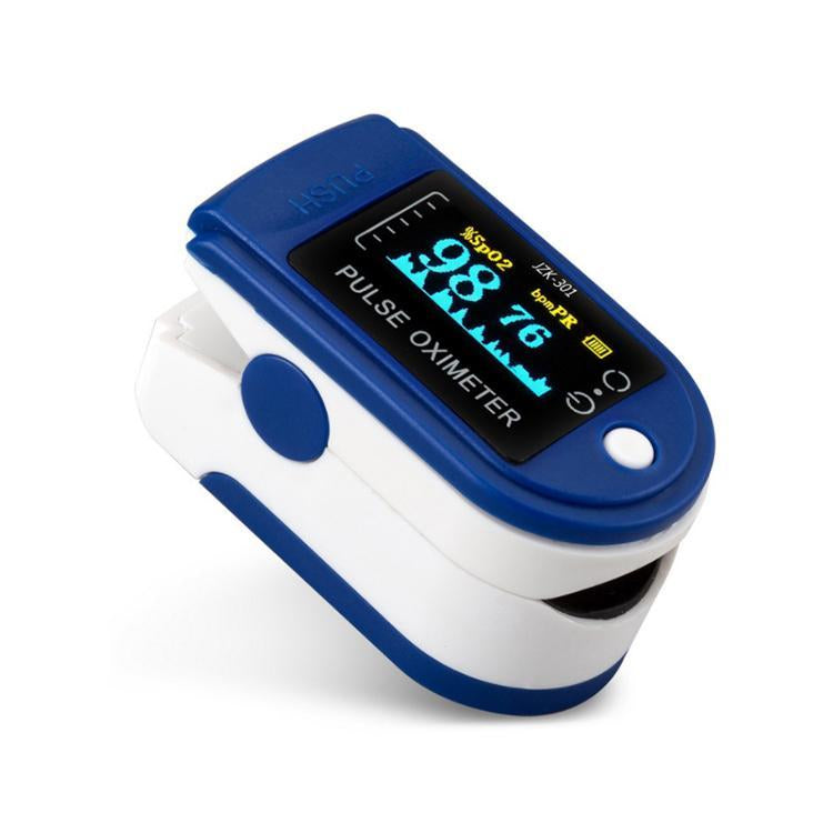 Finger Pulse Oximeter Blood Oxygen Saturation SpO2 Heart Rate O2 Monitor CE