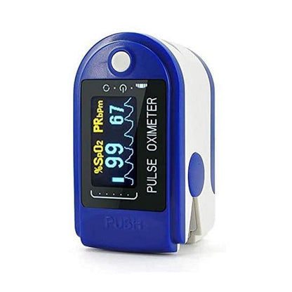 Finger Pulse Oximeter Blood Oxygen Saturation SpO2 Heart Rate O2 Monitor CE