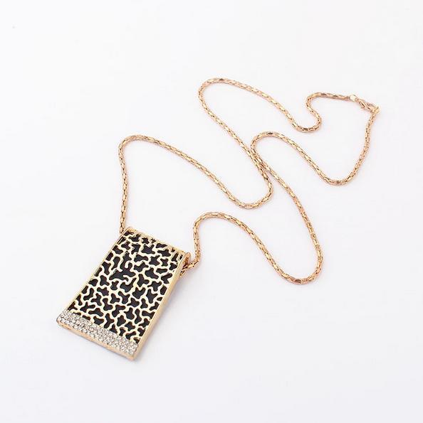 Diamond Accent Gold Over Silver Dazzling Pendant!