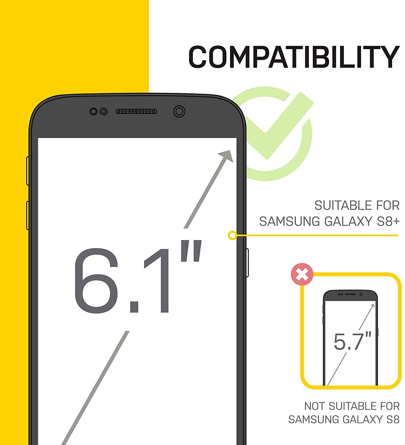 OtterBox SYMMETRY SERIES for Samsung Galaxy S8 Plus