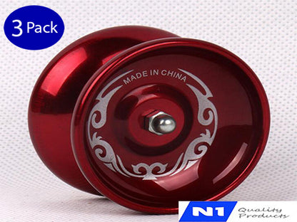 N1 Professional Aluminum Magic Yoyo K1 Spin ABS Yoyo 8 Ball KK Bearing with Spinning String for Kids