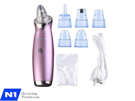 N1 Electric Blackhead Remover Pore Vacuum Suction Dermabrasion Face Cleaner