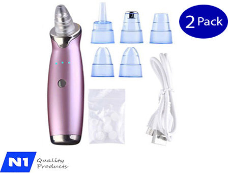 N1 Electric Blackhead Remover Pore Vacuum Suction Dermabrasion Face Cleaner