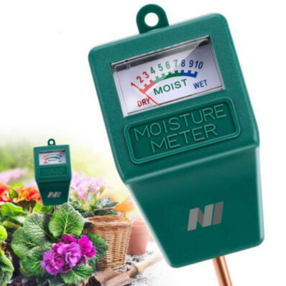 N1 Moisture Meter, Plant Soil PH Meter Indoor & Outdoor, Hygrometer Moisture Sensor Soil Test Kit Plant Water Meter for Garden, Farm, Lawn (No Battery Needed)