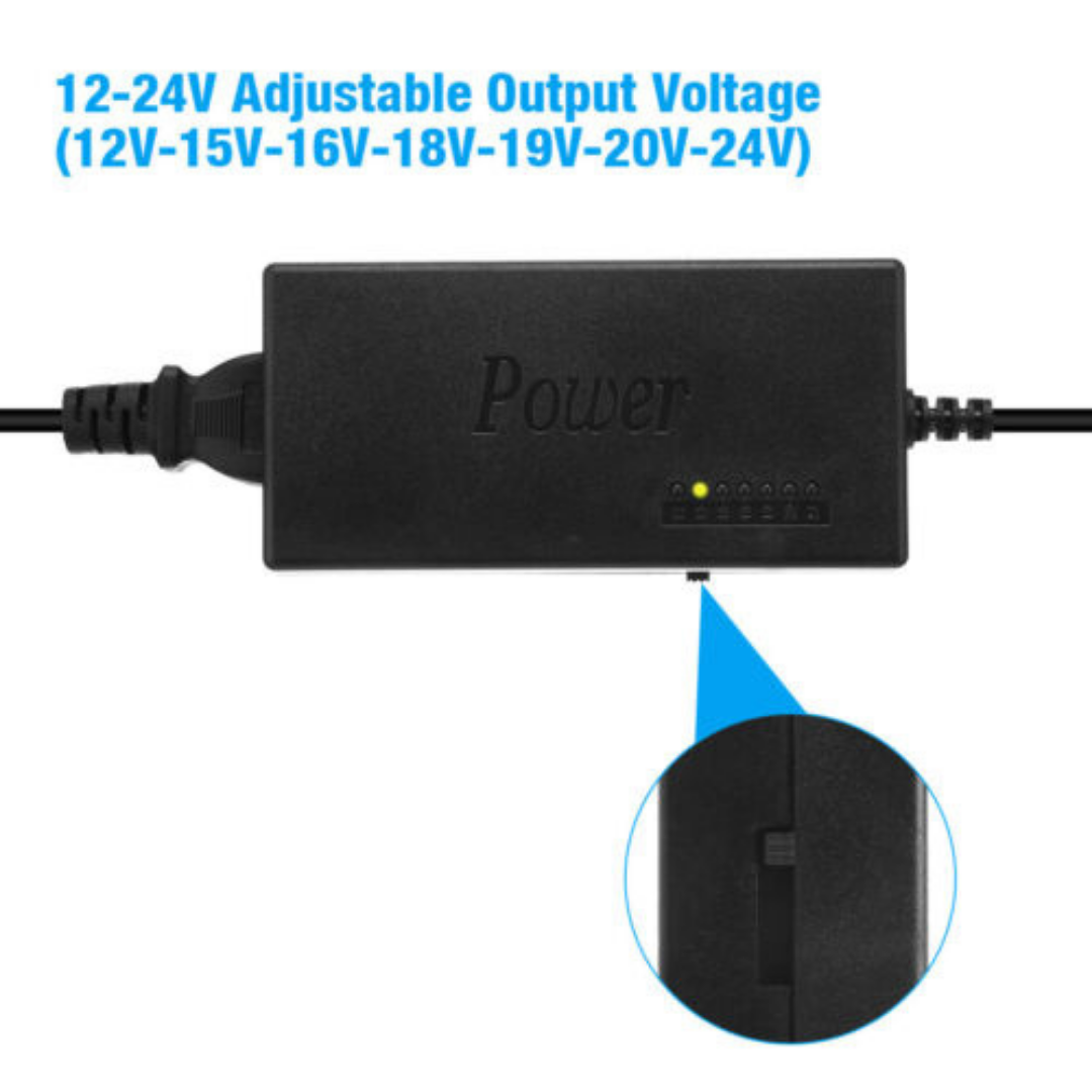 Universal Laptop Charger Adapter 96W for Most Brands Lenovo, HP, Samsung, Dell, Sony, Asus, Acer - New