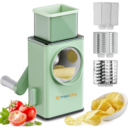 Rotary Cheese Grater, Vegetable Slicer, Cutter for Vegetable, Fruit, Cookie, Oreo, Nuts Kitchen Tool